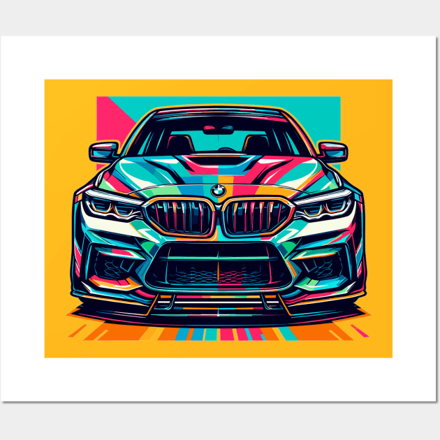 BMW M5 Wall Art by Vehicles-Art